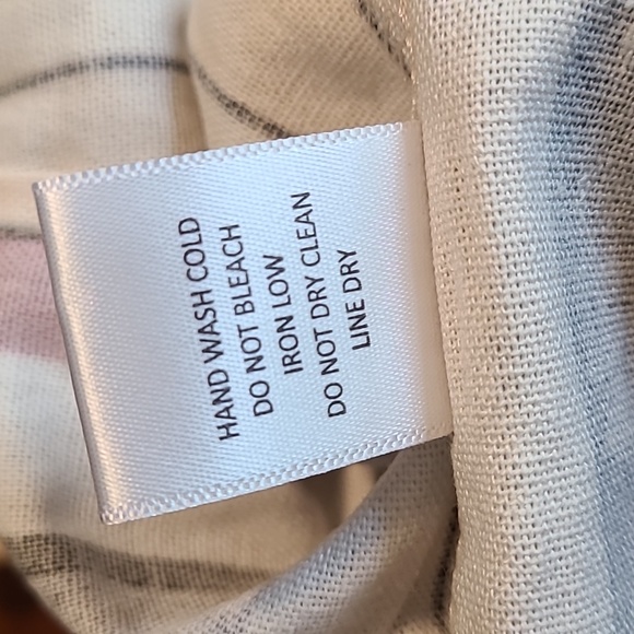 Sweet Rain straip Jumpsuit romper S  oficce work fall summer casual calf length - Picture 9 of 9